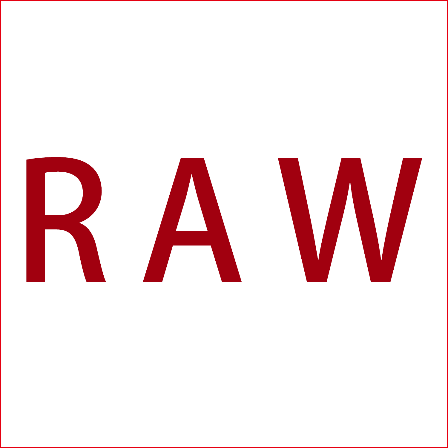 RAW Raw